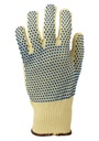 Ansell Neptune Kevlar 70-325 Ru, middelkraftig snitbestandig handske med PVC-dupper REST SALG SÅ LÆNGE LAGER HAVES
