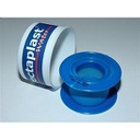Blå Detectaplast Water, spole, tape, fødevaregodkendt, 2,5 cm × 5 meter vandafvisende plaster latex fri 8057