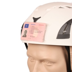 [18-H-ID] ID Kortholder passer til alle sikkerhedshjelme og riggerhjelme