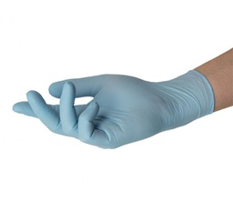 [12-93-833-S] MicroFlex 93-833 Fødevaregodkendt blå nitrilhandske, strukturerende fingerspidser længde 240 mm tykkelse 0,07mm