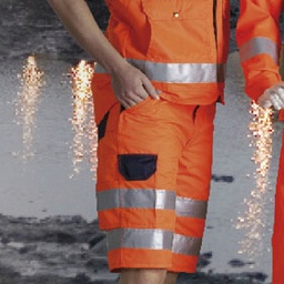 Shorts, Hi-Viz Orange/blå fluorescerende REST SALG SÅ LÆNGE LAGER HAVES