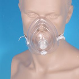 [31-DS-852] Mund til mund maske til indblæsninger ( genoplivning kunstig åndedræt ) Pocket mask