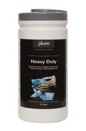 [21-P-5270] Plum 5270 Heavy Duty renseservietter, 75 wipes