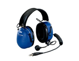 [35-HTM79P3E50] 3M PELTOR Listen Only Headset, EX-godkendt, mono, 33 dB, blå, HTM9P3E-50