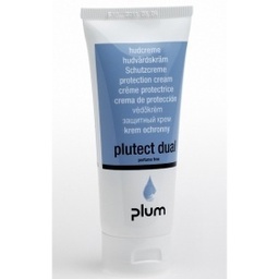 [21-P-2541] Plum 2541  Plutech Dual hudplejecreme til før arbejde, uden parfume tube a 100 ml