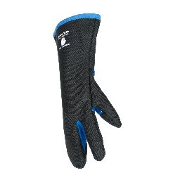 Højre eller venstre 3-fingret varmefast VENSTRE handske i VARMEX 2000 V5439 Foret med ét lag VARMEX V39-filt i underhånd / overhånd.