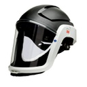3M Versaflo M-serie visir og hjelm, M-306 - Letvægts kompakt hoveddel, med sikkerhedshjelm og komfortabel ansigtstætning polycarbonat visir M 306
