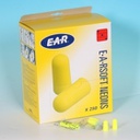 3M E-A-R EARsoft Yellow neon Ørepropper - 3M E-A-R EARsoft Yellow neon Ørepropper engangsørepropper med SNR værdi på 36 db