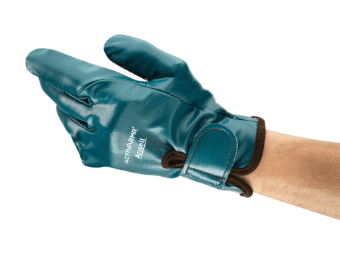 Ansell ActivArmr 07-112 Anti-vibrationshandske med velcroluk længde 225-240mm