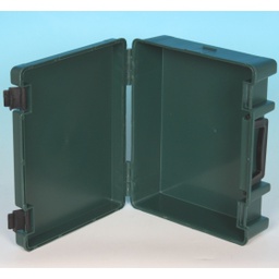 [31-DS-203] Grøn Kraftig Opbevaringsboks med håndtag  22,5 x 27,5 x 9 cm