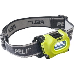 [18-S-2745-GUL] PELI™ LED PELI™ pandelampe GUL, kan lyse op til 35m vejer kun 60 gram EX ATEX Zone 0.  IPX4