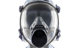 [18-M-PAF-1014] Cleanspace Helmaske / Full Face-Maske Medium/Large Blød Silikone - Passer Til Cleanspace Ultra Og Ex PAF-1014