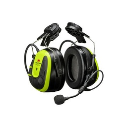 [35-MRX21P3E4WS6] 3M™ PELTOR™ WS™ ALERT™ X-headset, klart gule skaller, sikkerhedshjelm-monteret, kompatibel med mobilapp, MRX21P3E4WS6