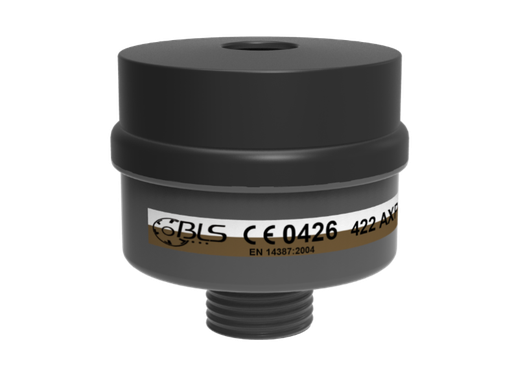 [28-B-422] BLS 422 AXP3 NR filter, BLS 400-serien med 40mm gevind ( passer til halvmaske SGE 46 helmaske 5400 )