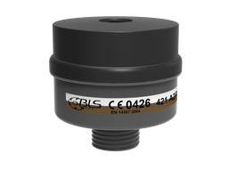 [28-B-421] BLS 421 A2P3 R , genanvendelig filter til organisk opløsninger samt støvfilter BLS 400-serien med 40 mm gevind passer til halvmaske SGE 46 &amp; Helmaske 5400)