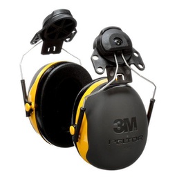 [35-MNTDS] 3M PELTOR X-seriens Høreværn, hjelmmontering, 30 dB, gule, X2P3