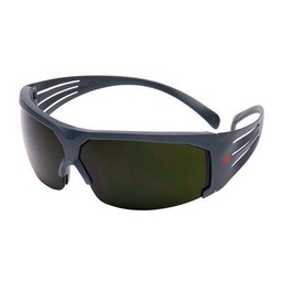 [35-SF650AS] 3M SecureFit beskyttelsesbriller, gråt/sort stel, anti-ridse, IR linse DIN 5, SF650AS-EU
