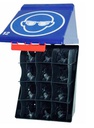 SECU-BOX Maxi blå opbevaringsboks til 12 briller