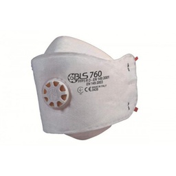 [28-BL-760] BLS 760 foldbar P3 filtermaske beskytter mod vira, bakterier og luftbårne stoffer.  samt Asbest FFP3 R D