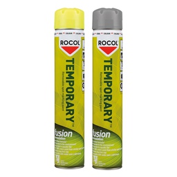 ROCOL Temporary Midlertidig markeringsspray Gul eller Grå 750 ml.