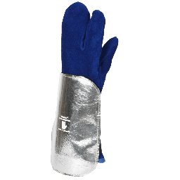 [16V1539-LAP] Hånd og armbeskyttelse mod strålevarme, lap til handsker eller luffer med flammehæmmende velcro