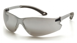 [32-P-ES5870S] ITEK sikkerhedsbrille sølv linse med grå brillestænger