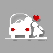 [17-J-G-849163] PREMARK Kiss & Drive farvesymbol
