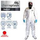 Chemsplash Delta 67 Overtræksdragt Type 5B/6B (Sterilt bestrålet) - type 2766