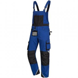 Nitras 7721 MOTION TEX PRO FX Stretch Royal blå sort Overall polyester bomuld