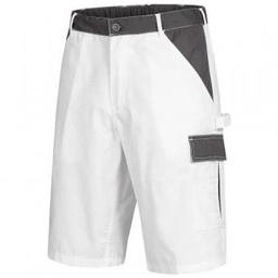 Nitras 7503 MOTION TEX LIGHT hvid grå shorts polyester bomuld