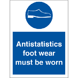 Antistatics foot wear 200x150 mm