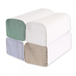 Papirhåndklæde 1-lags, Genbrugspapir, V/ZZ-fold