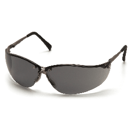 [32-P-ESGM1820S] Sikkerhedsbriller med grå linser og multi justerbare stænger, Pyramex V2 Metal