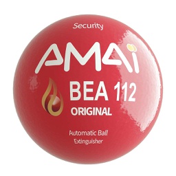 [18-NF-BEA] BEA 112 FIRE BALL Automatisk brandsluknings-kugle, letsvægt, selvudløsende vedligeholdelsesfri Brandslukker, som kan kastes direkte ind i ilden