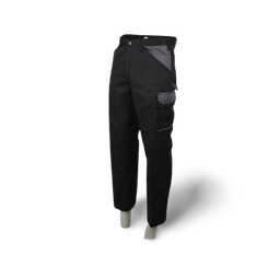 Arbejdsbukser / benklæder sort/grå(grå m/sorte lommer)