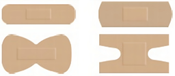 [31-8122EP] Protectaplast Pro Stretch assorteret æske a 100 stk elastiske, hudfarvede plastre med enestående klæbestyrke