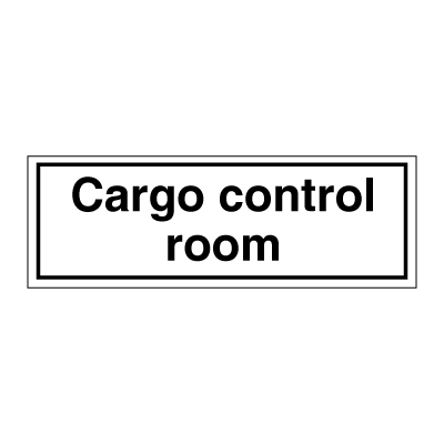 Cargo control room 100x300 mm