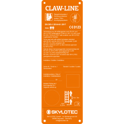 [23-S-CL-007-5] CLAW Line Label
