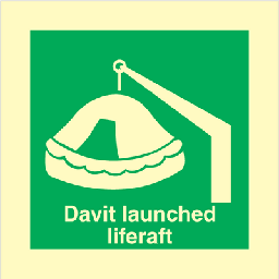 Davit Launched Raft 150x150 mm