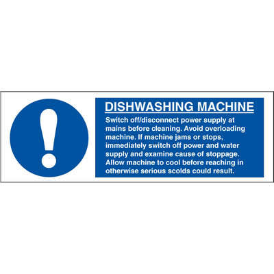 Dishwashing Machine 100x300 mm