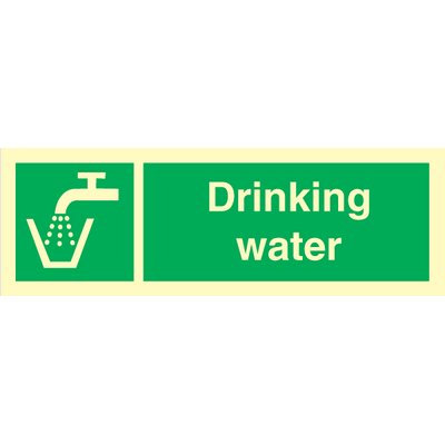 [17-102201] Drinking water 100x300 mm