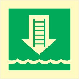 Embarkation ladder 150x150 mm