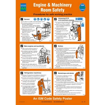 [17-J-125226G] Engine & Machinery Room Safety 475x330 mm