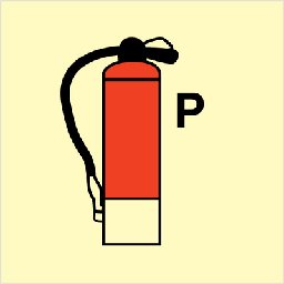 [17-104403] Fire Extinguisher P, 150 x 150 mm