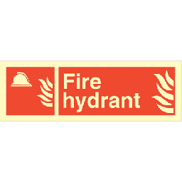 Fire hydrant, 100 x 300 mm