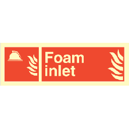 Foam inlet, 100 x 300 mm