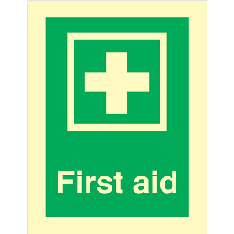 [17-J-102003] First aid, 200 x 150 mm