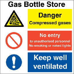 [17-J-1765] Gas bottle store