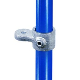 [23-K-MH50-6] Hængselsled, han (90°) - fitting MH50, 33,7 mm, Kee Clamp galvaniseret rørfitting