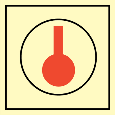 [17-104319] Heat detector, 150 x 150 mm